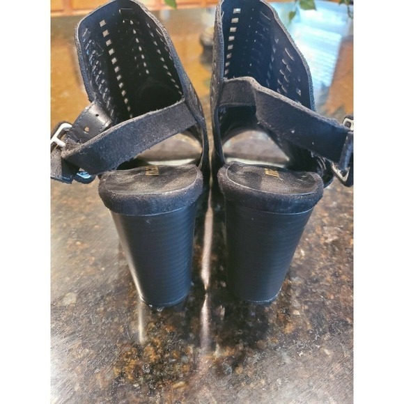 Steve Madden Womens Black Suede Booties size 8 - Picture 4 of 8